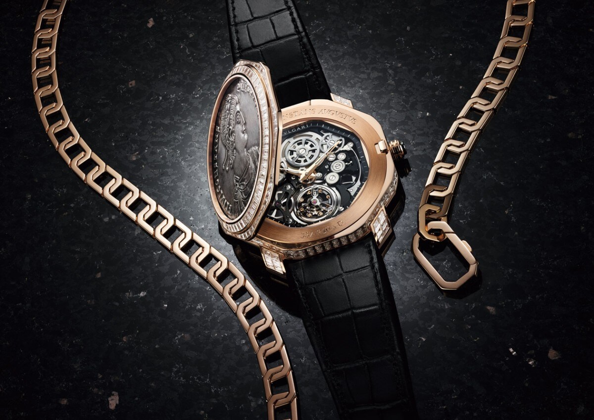 稀有钱币加复杂工艺等于超级身价 宝格丽Octo Finissimo Tourbillon古币表
