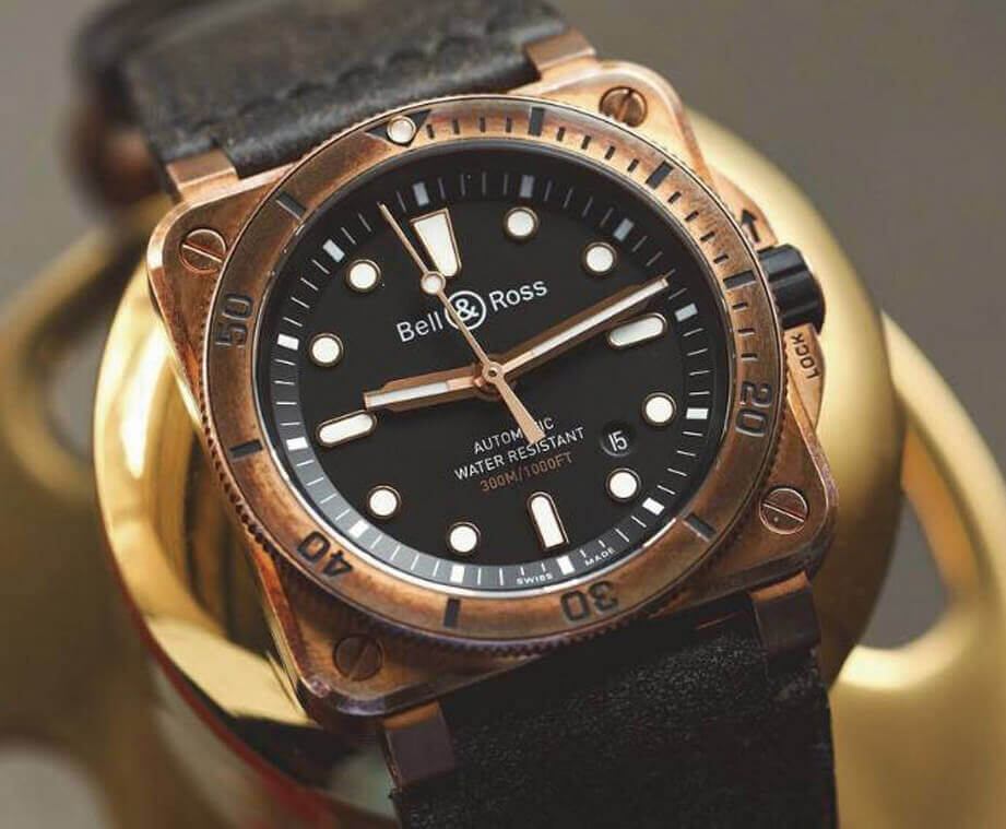 唯一方形青铜潜水表 柏莱士BR03-92 Diver