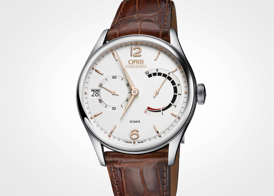 视线都在3点方向的小表盘 ORIS Artelier Calibre 111