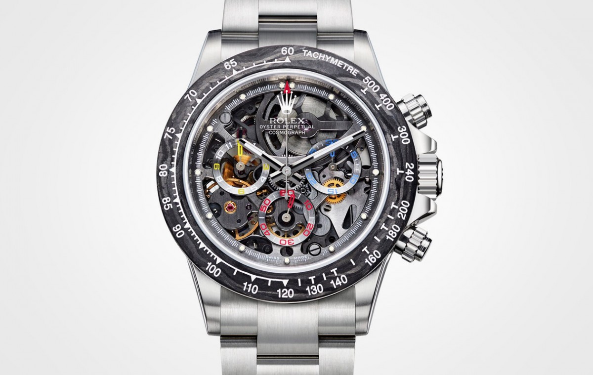 不一样的劳力士Daytona Artisans de Genève Juan Pablo Montoya改装表