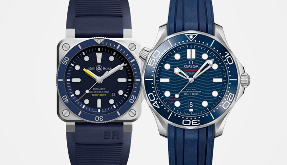 十萬級藍面潛水錶推薦 柏萊士BR 03-92vs歐米茄海馬