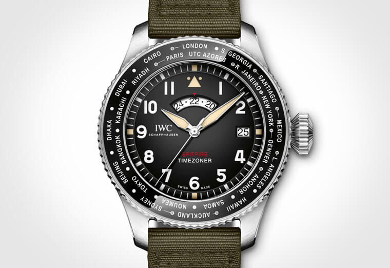 用錶圈快調的超方便設計 IWC火戰機飛行員世界時區錶「最長的飛行」特別版