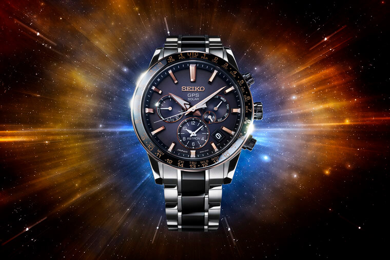 尺寸更适中也更纤薄 SEIKO Astron 5X系列GPS太阳能手表