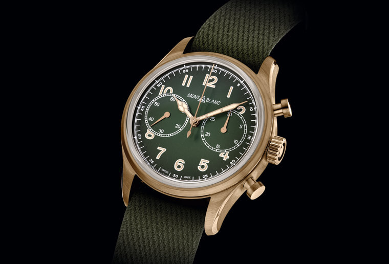 SIHH 2019：銅殼綠面首度現身 萬寶龍1858系列自動計時錶