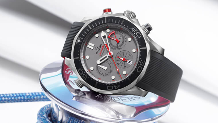 水上水下都能派上用場 歐米茄Seamaster Diver 300m計時錶ETNZ紀念款