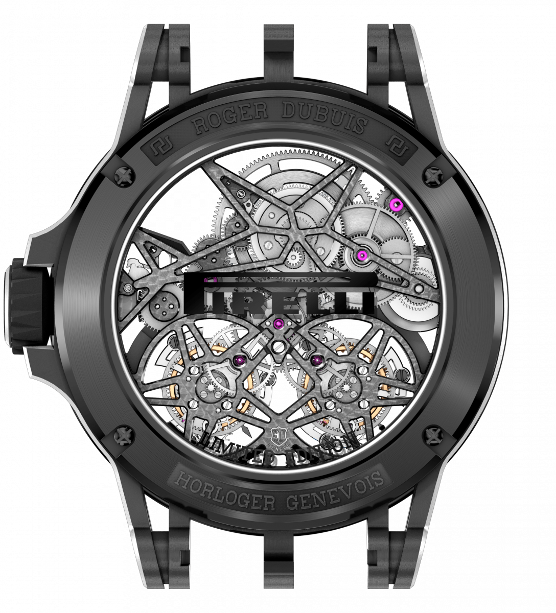 倍耐力頂級輪胎和高階製錶工藝擦出的火花羅杰杜彼excalibur Pirelli Ice Zero 2 世界腕錶world Wrist Watch