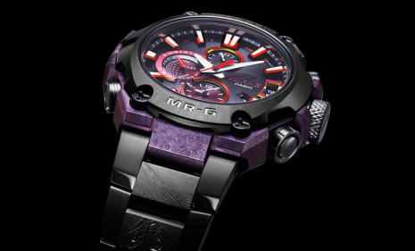 G-SHOCK MRG-G2000GA從日本刀工藝獲得創作靈感 紫色錶殼象徵日本貴族