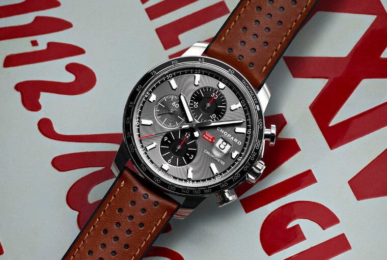 萧邦庆祝与Mille Miglia车赛合作30周年 Mille Miglia 2019 Race Edition是款个性鲜明的赛车计时表