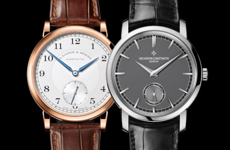 瑞士德國製錶工藝正面交鋒 朗格1815和江詩丹頓Traditionnelle頂級規格手動上鍊小三針
