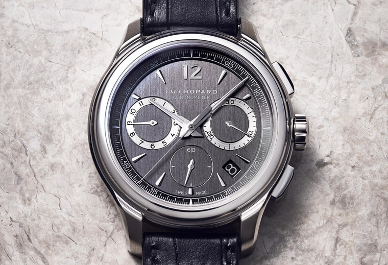 萧邦L.U.C Chrono One Flyback换上全新材质更加时尚优雅