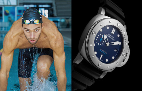 沛納海最新品牌大使是義大利奧運游泳金牌 他獨鍾沛納海692的BMG-TECH科技