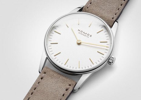 NOMOS二針手上鍊Duo系列盡顯包浩斯風格
