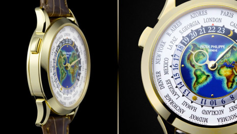 百達翡麗世界時區手錶掐絲琺瑯版本終於有新改款5231