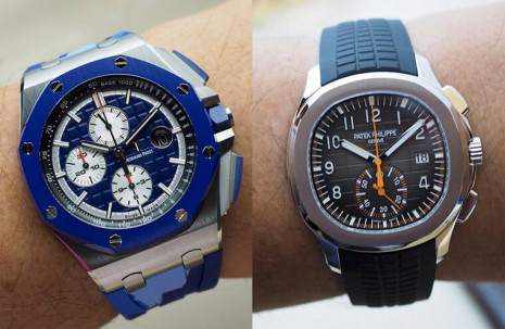 百萬元不鏽鋼計時碼錶推薦 AP ROO或PP海底探險家都是不敗選項