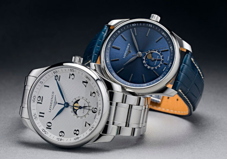 浪琴表高詢問度巨擘系列新增月相功能 展現精鍊優雅的正裝錶品味