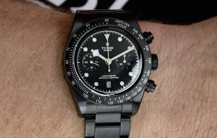 為慶祝2019橄欖球世界盃 帝舵推出Black Bay Chrono Dark限量錶