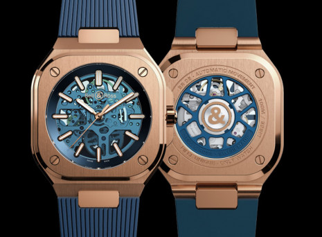 柏萊士捐贈BR05 Skeleton Gold Blue給Only Watch慈善拍賣會