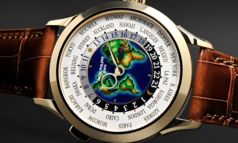 PP最受藏家喜愛的世界時區手錶 琺瑯地圖視覺美感一流