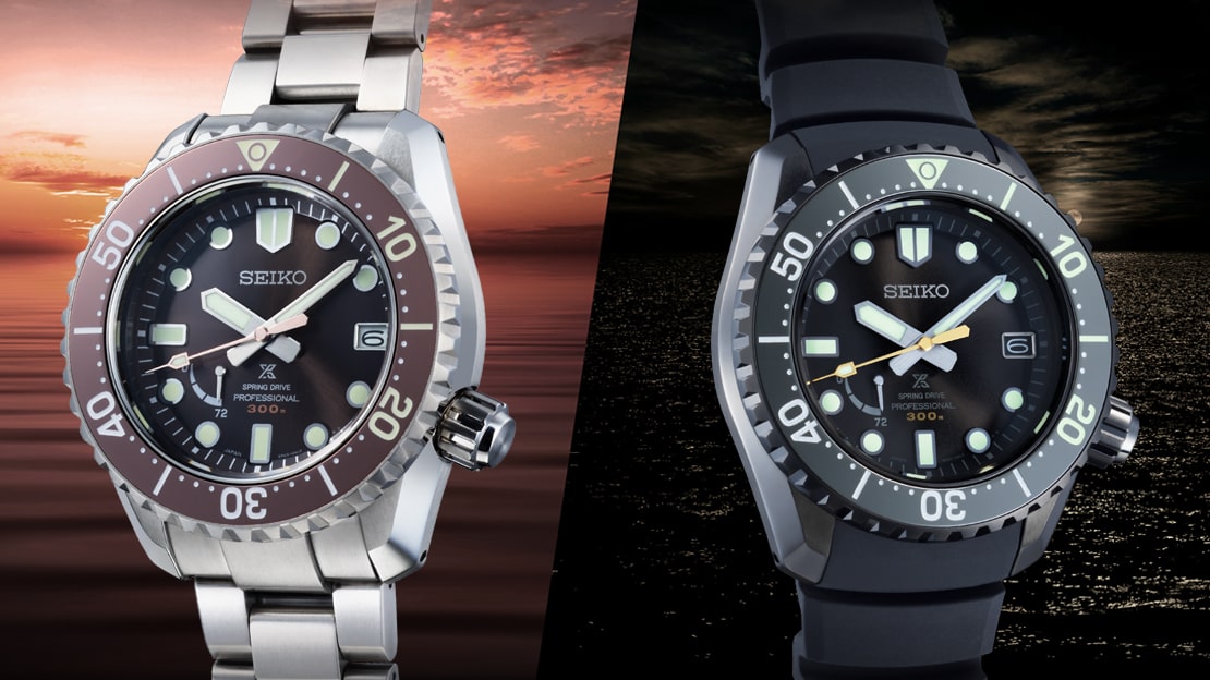 SEIKO Prospex LX Line潜水表推出紫罗兰金和月夜白光配色