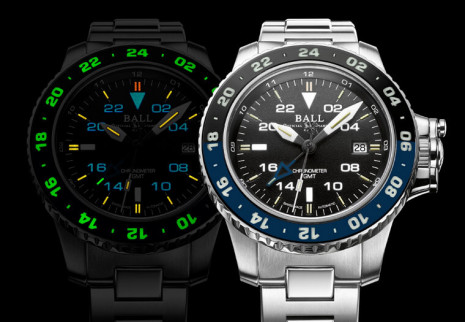 波爾錶推出Engineer Hydrocarbon Aero GMT II具有藍寶石水晶玻璃錶圈加上實用的三地時間功能