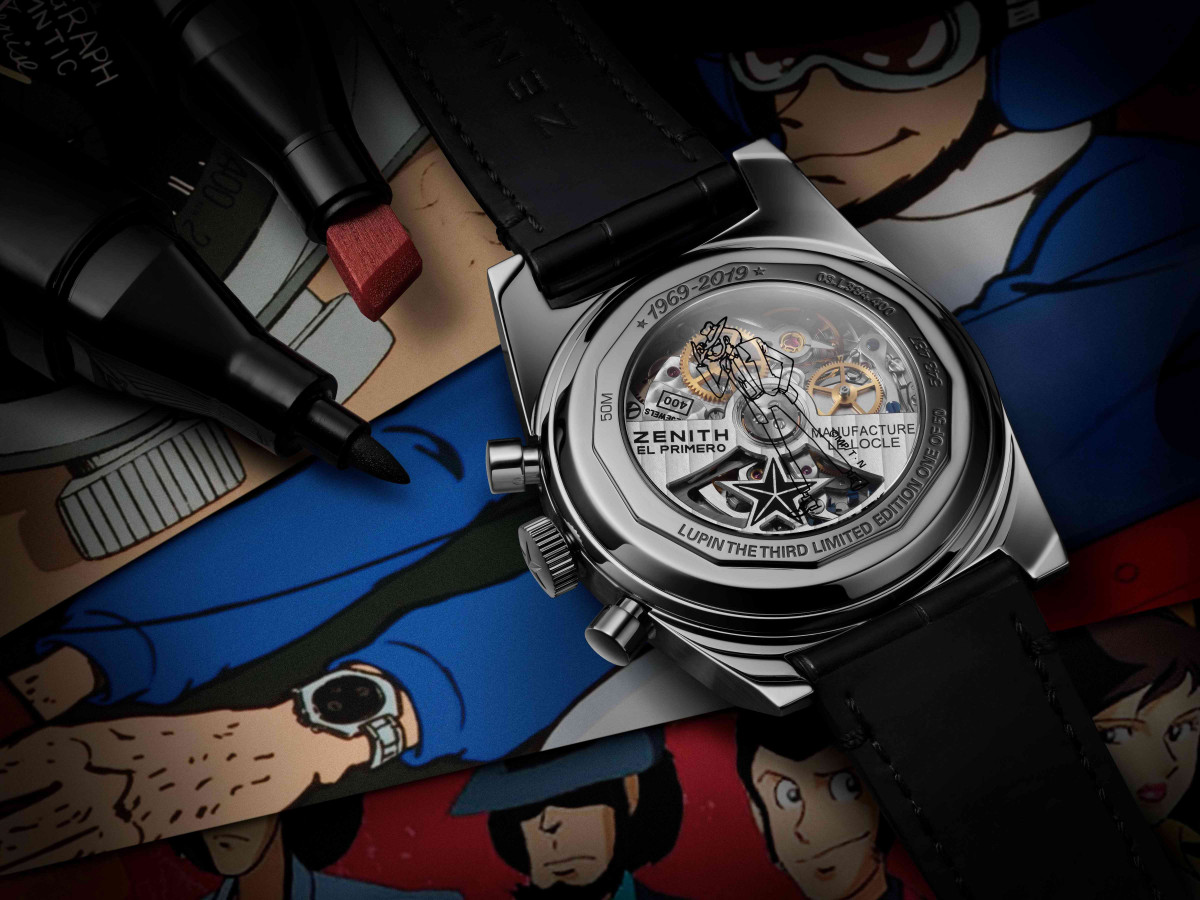 真力时推出a384 Revival鲁邦三世特别版联名表 世界腕表world Wrist Watch 真力时推出a384 Revival鲁邦三世特别版联名表 世界腕表world Wrist Watch