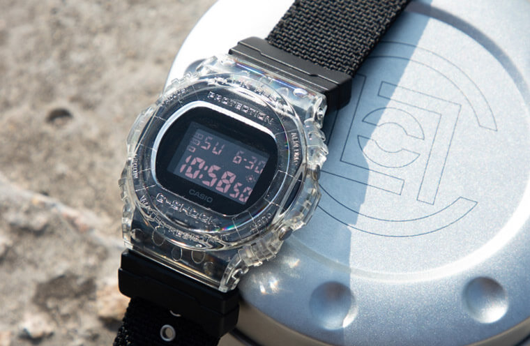 G-SHOCK再次与CLOT合作推出联名表DW-5750CL19-1