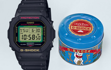G-SHOCK以DW-5600和GA-100為基礎推出招財貓主題新錶