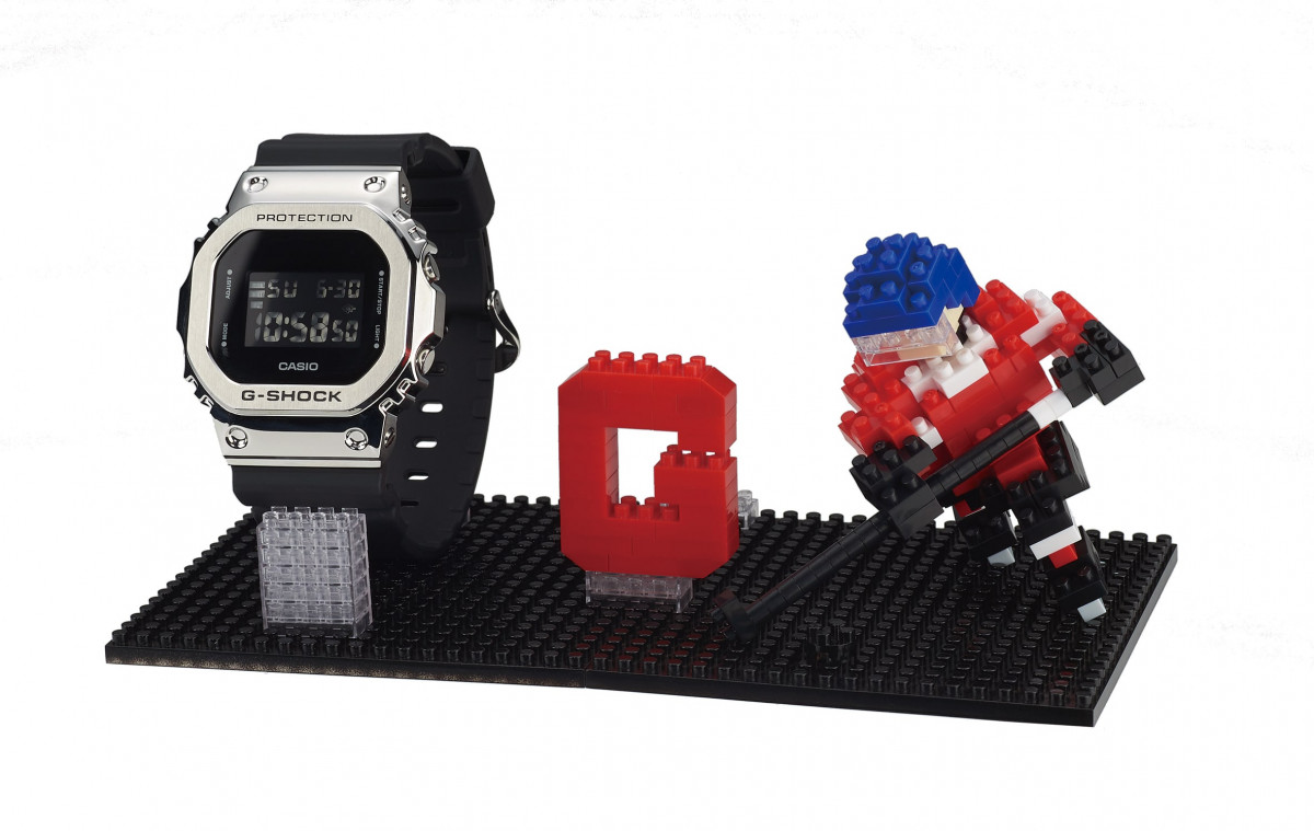 G-SHOCK x nanobloack®推出联名迷你积木只送不卖