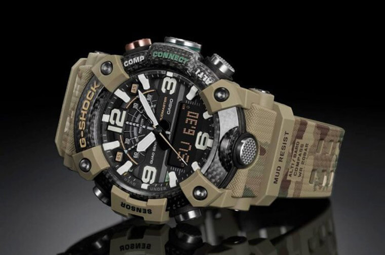 G-SHOCK和英国陆军合作推出Mudmaster GG-B100特别版