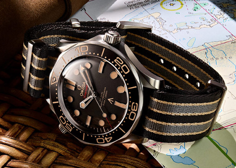 007庞德在最新一集 生死交战 戴的欧米茄海马潜水300米 世界腕表world Wrist Watch