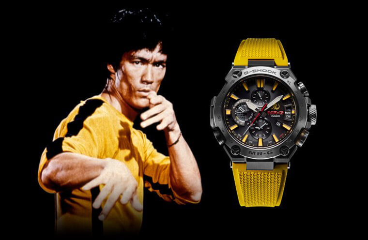 G-SHOCK MR-G李小龙80岁纪念表限量300只