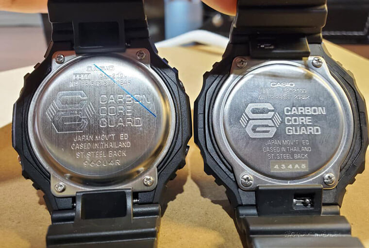 G-SHOCK農家橡樹1A1竟已出現A貨 這幾點教你分辨真假