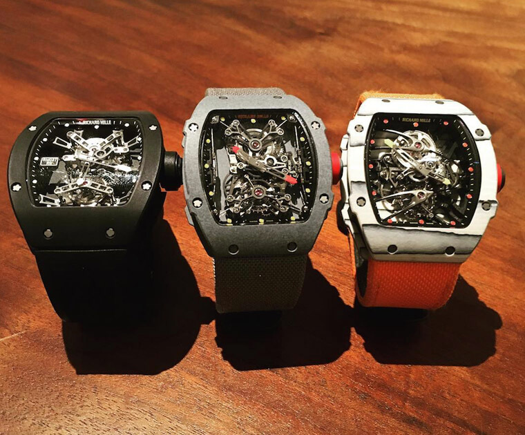 日本億萬富翁前澤友作超愛rm 27系列nadal陀飛輪每一代他都有 世界腕錶world Wrist Watch