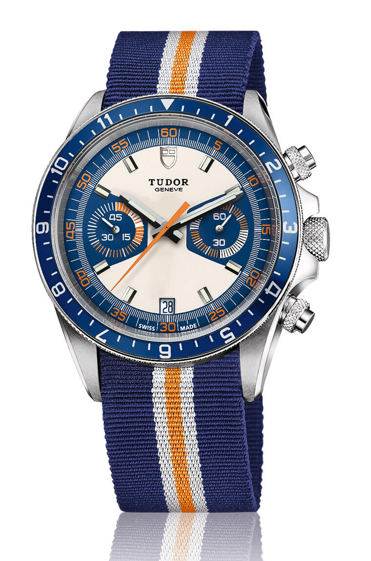 帝舵花面猫复古风格计时表搭载通用机芯价格更亲切