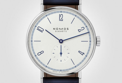 NOMOS新推Tangente日本四季系列 夏季以清爽白藍配色呈現