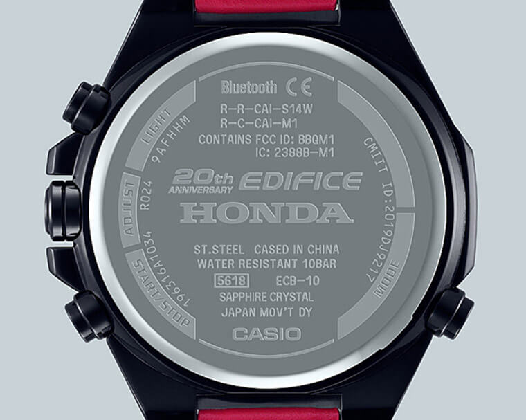 卡西欧edifice庆祝周年与honda再度推出联卟纪念表 世界腕表world Wrist Watch