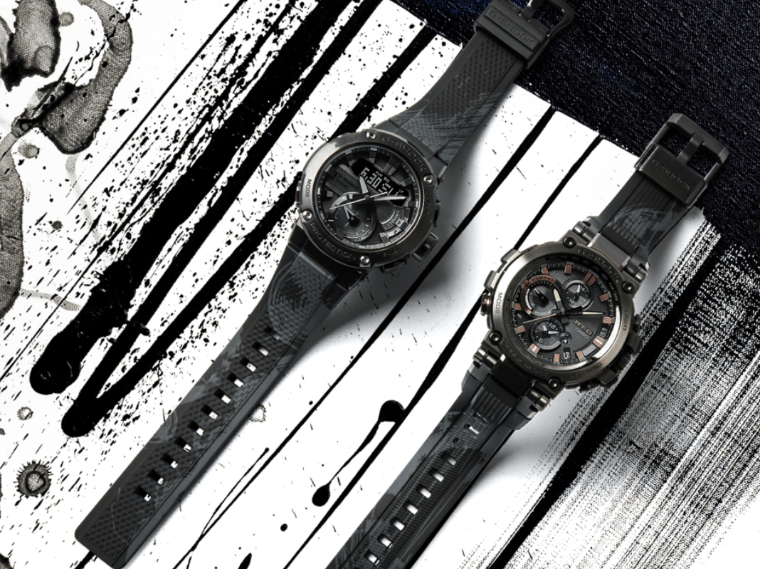 G-SHOCK携手艺术家陈英杰发表G-STEEL和MT-G版本的Formless太极系列