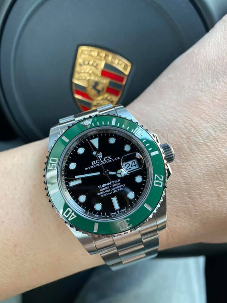 劳力士新绿水鬼126610lv开始发货 香港首轮报价76万 世界腕表world Wrist Watch
