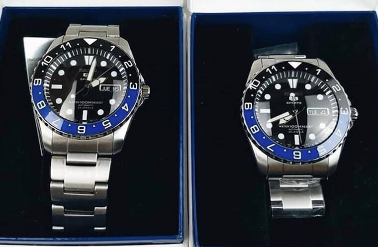 SEIKO 5有出蓝黑圈吗？而且还是陶瓷材质