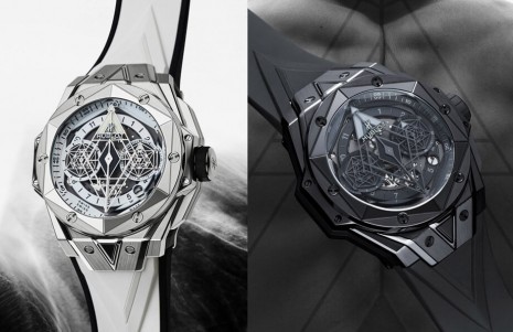 宇舶與刺青大師合作設計Big Bang計時碼錶 詮釋黑白風格時尚