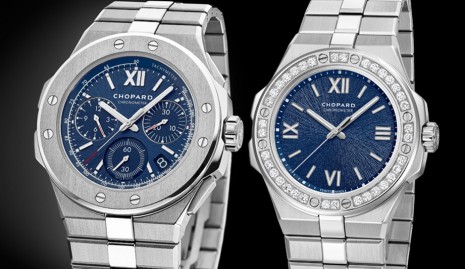 找一對男女時尚運動風格腕錶  蕭邦Alpine Eagle XL Chrono & Small