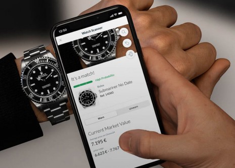超方便！手錶拍照上傳就能顯示價格行情的App