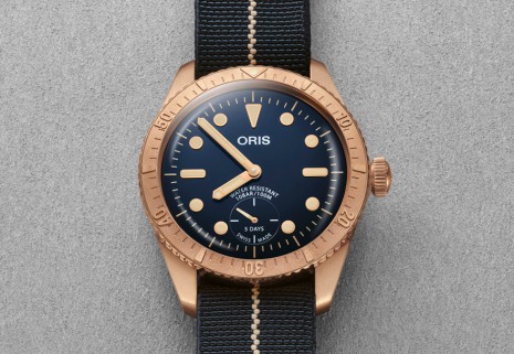 ORIS Carl Brashear第三代青銅限量錶換上嶄新自製機芯401