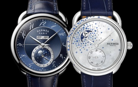 愛馬仕Arceau系列推薦2款可當對錶的月相錶