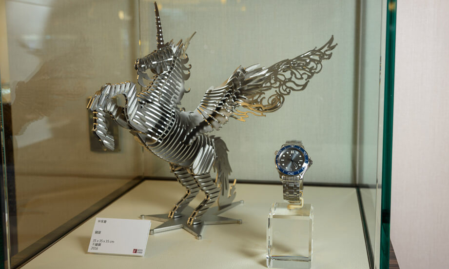 高登钟表「时间的淬链」展览跨界结合手表和艺术品让人大饱眼福