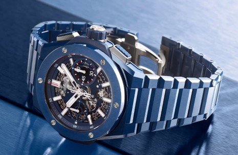 陶瓷錶王持續發力  評點2021 HUBLOT Big Bang藍陶瓷計時錶