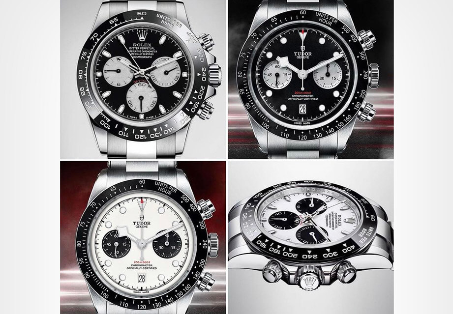 Tudor black bay chronograph vs deals daytona