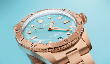 青銅錶殼搭糖果色面盤，ORIS Divers 65展現新創意