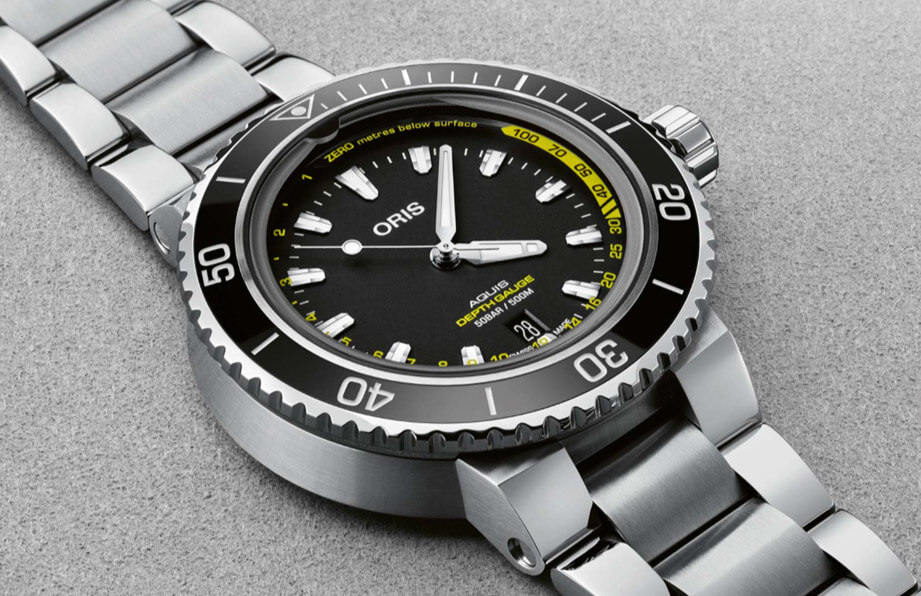 ORIS Aquis World Wrist Watch