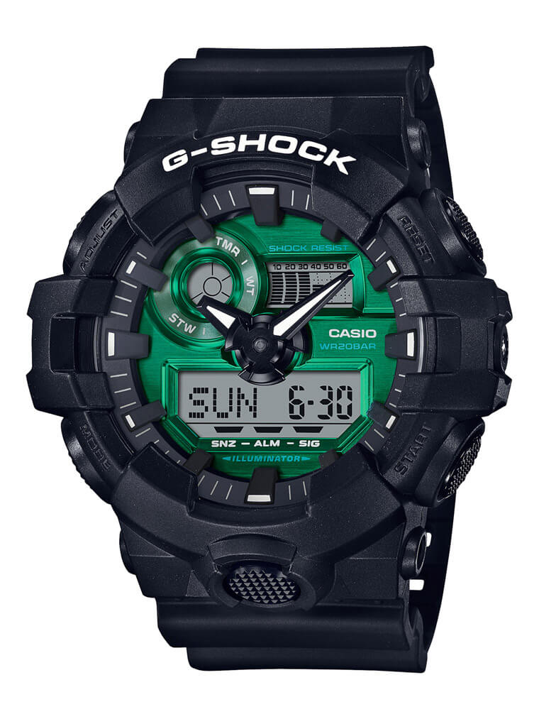 G Shock加入绿面手表战场新推midnight Green系列 世界腕表world Wrist Watch G Shock加入绿面手表战场新推midnight Green系列 世界腕表world Wrist Watch